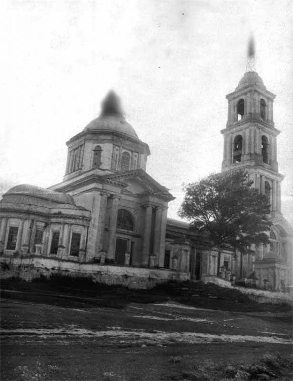 Венёв. Колокольня церкви Николая Чудотворца. архивная фотография