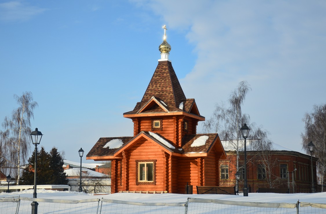 Колокольня церкви Николая Чудотворца, Венёв (Венёвский район, Тульская область). фасады, храм-часовня на территории при колокольне