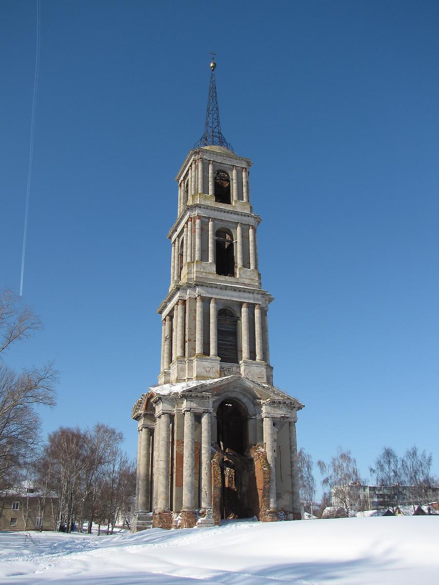 фасады. Колокольня церкви Николая Чудотворца, Венёв (Венёвский район, Тульская область)