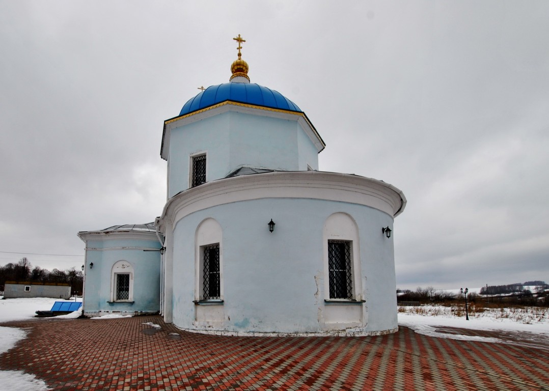 Церковь Казанской иконы Божией Матери, Першино (Алексинский район и пос. Новогуровский, Тульская область). фасады