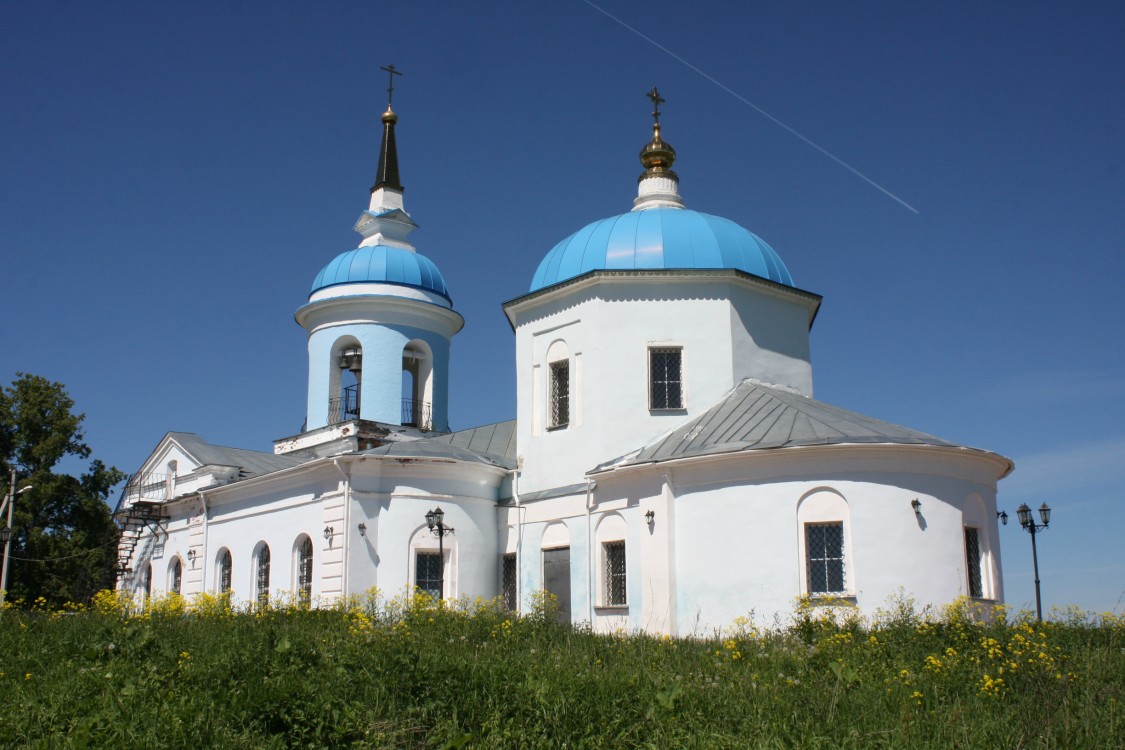 Першино. Церковь Казанской иконы Божией Матери. фасады