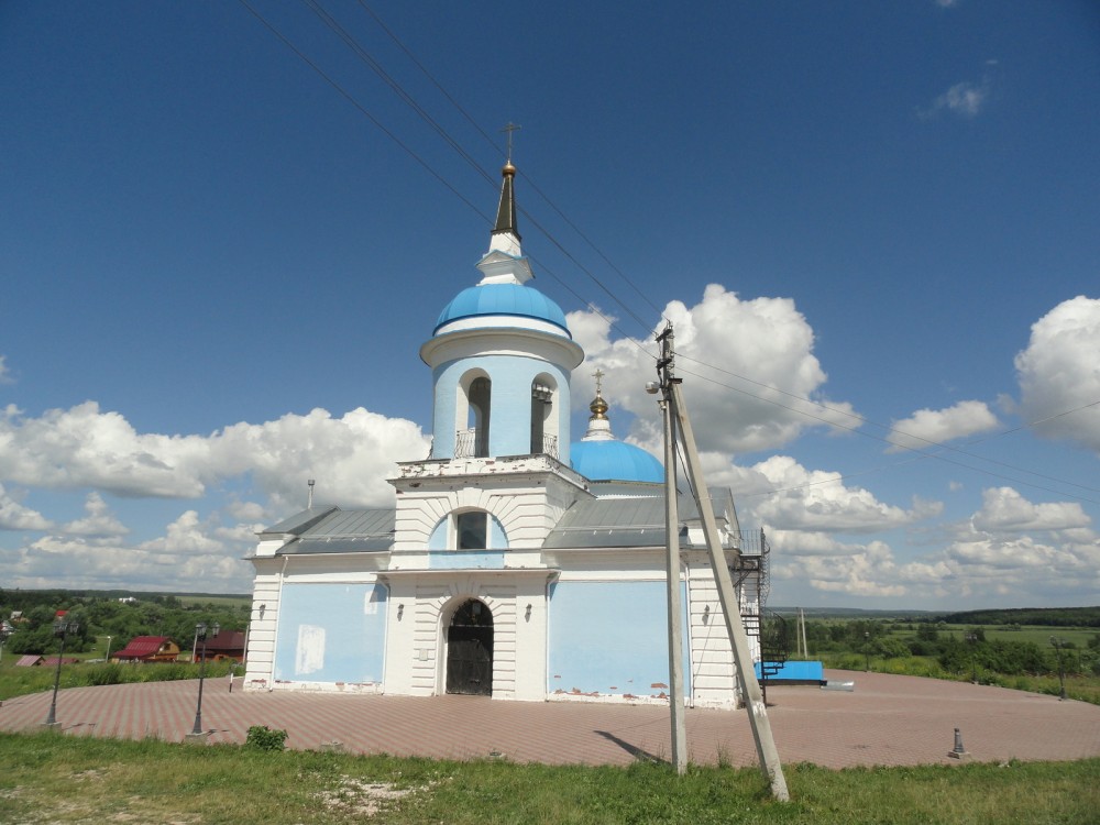 Церковь Казанской иконы Божией Матери, Першино (Алексинский район и пос. Новогуровский, Тульская область). фасады