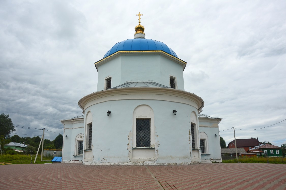 Церковь Казанской иконы Божией Матери, Першино (Алексинский район и пос. Новогуровский, Тульская область). фасады