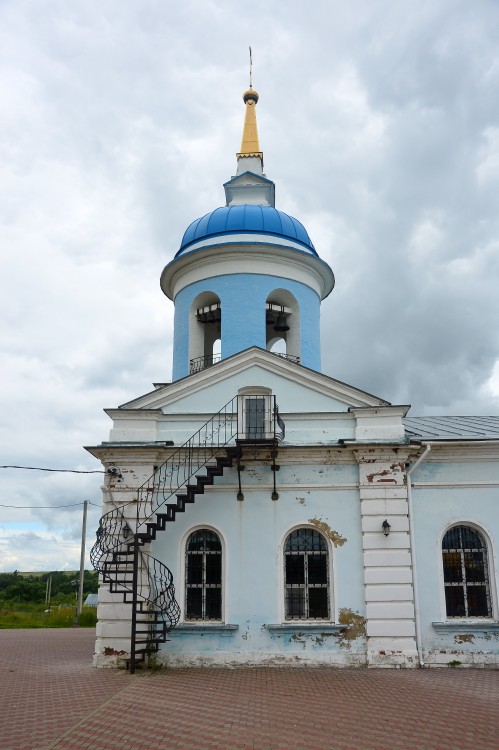 Церковь Казанской иконы Божией Матери, Першино (Алексинский район и пос. Новогуровский, Тульская область). архитектурные детали