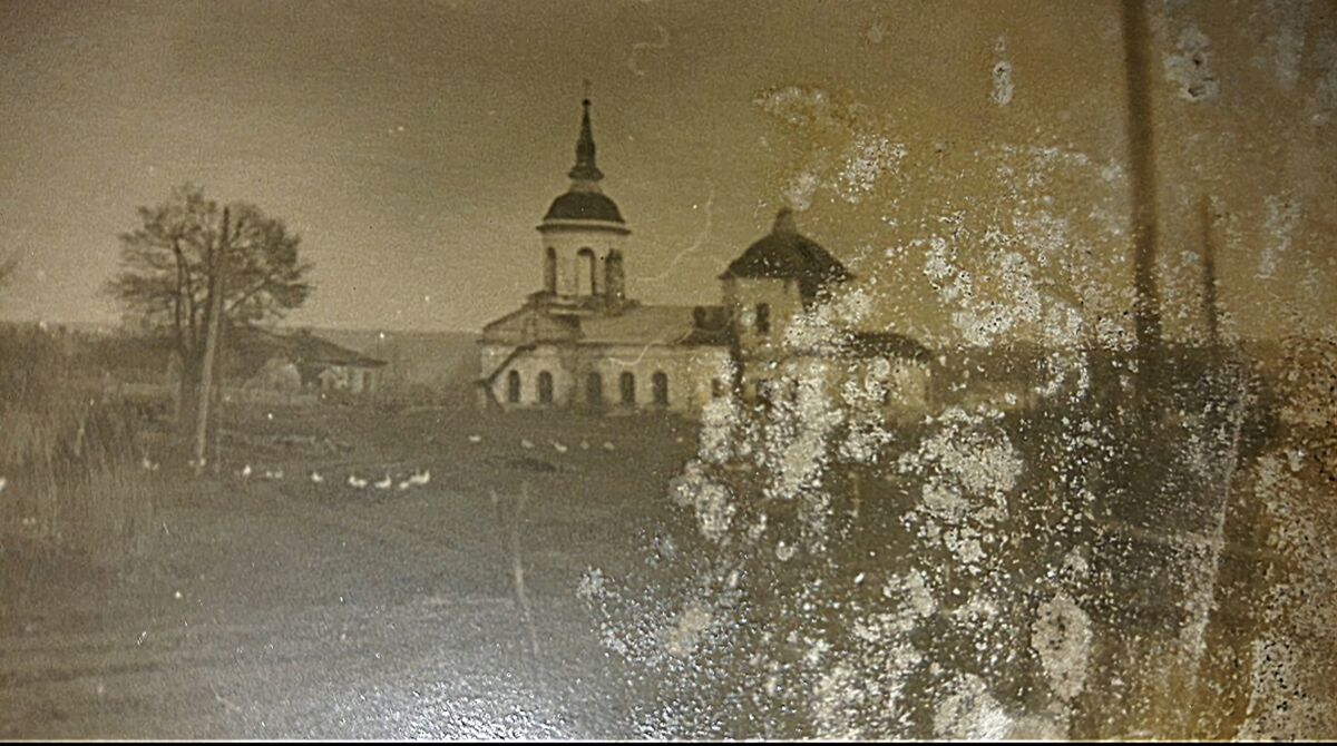 Церковь Казанской иконы Божией Матери, Першино (Алексинский район и пос. Новогуровский, Тульская область). архивная фотография