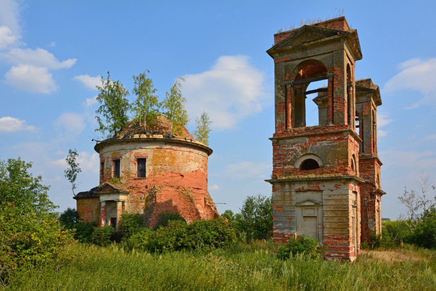 Церковь Успения Пресвятой Богородицы, Берёзовка (Богородицкий район, Тульская область). фасады, Северный фасад
