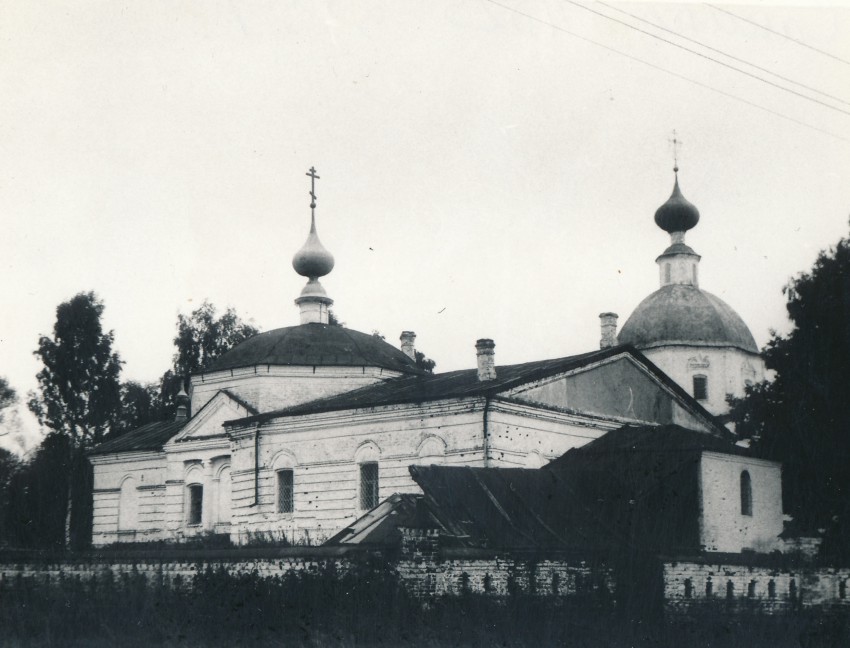 Санино. Никольский женский монастырь. Церковь Покрова Пресвятой Богородицы. фасады