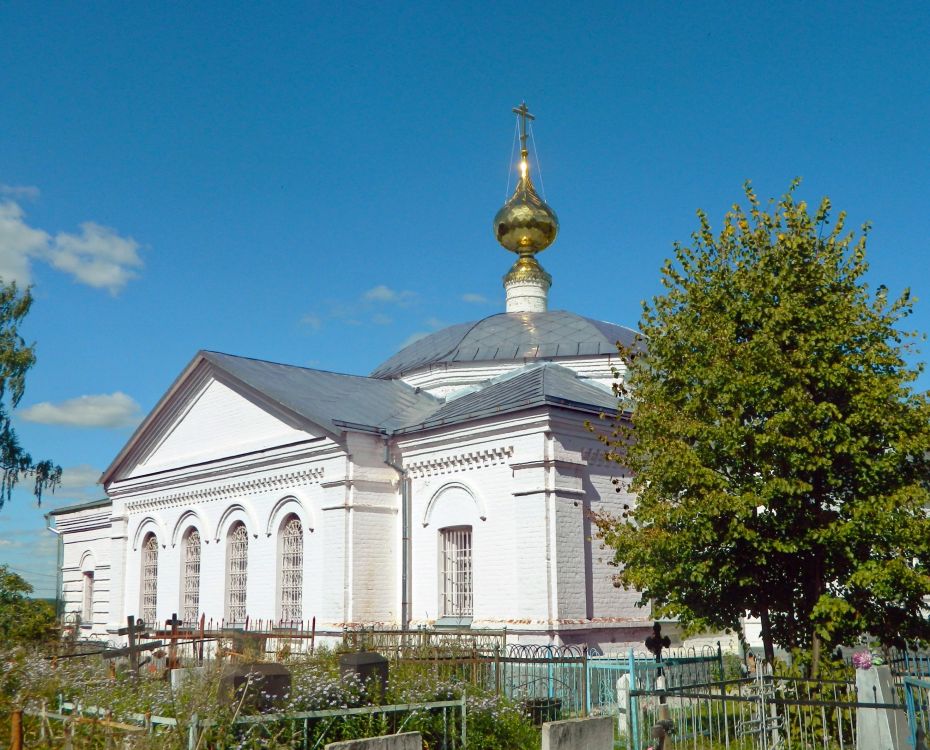 Санино. Никольский женский монастырь. Церковь Покрова Пресвятой Богородицы. фасады