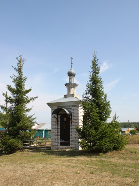 Часовня Николая Чудотворца, Песочное (Суздальский район, Владимирская область). фасады, Вид с юго -запада