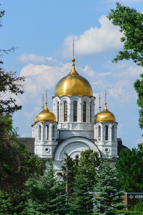 Самара. Церковь Георгия Победоносца. фасады