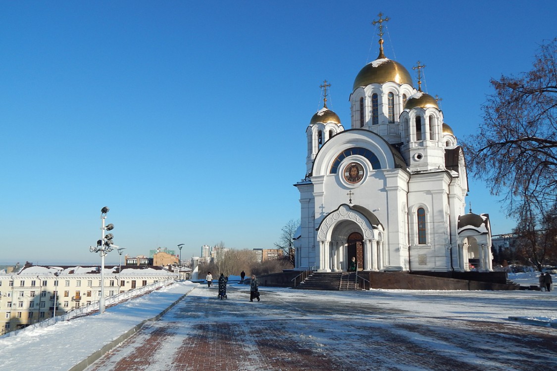 Самара. Церковь Георгия Победоносца. фасады