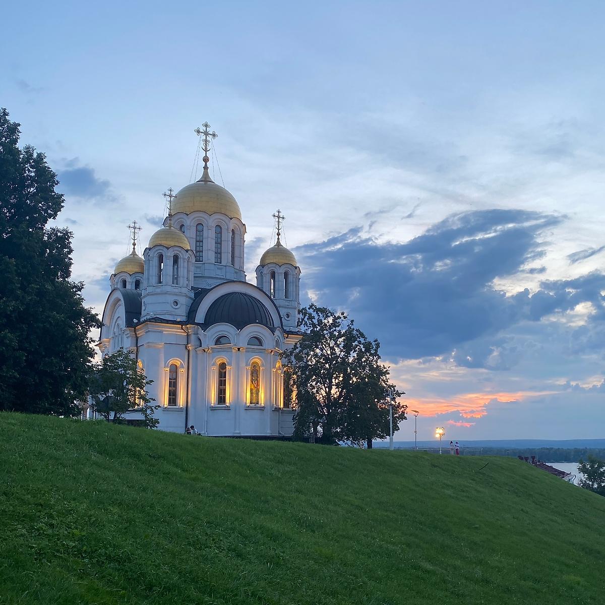 художественные фотографии. Церковь Георгия Победоносца, Самара (Самара, город, Самарская область)