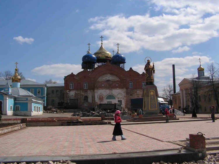 Задонск. Задонский Рождество-Богородицкий мужской монастырь. Церковь Рождества Богородицы. дополнительная информация