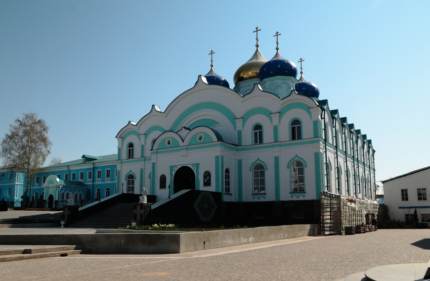 Задонский Рождество-Богородицкий мужской монастырь. Церковь Рождества Богородицы, Задонск (Задонский район, Липецкая область). фасады