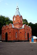 Задонский Рождество-Богородицкий мужской монастырь. Церковь иконы Божией Матери "Живоносный источник" (новая), Вид с юго-запада<br>, Задонск, Задонский район, Липецкая область
