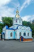 Задонский Рождество-Богородицкий мужской монастырь. Церковь иконы Божией Матери "Живоносный источник" (новая), Задонск, Задонский район, Липецкая область