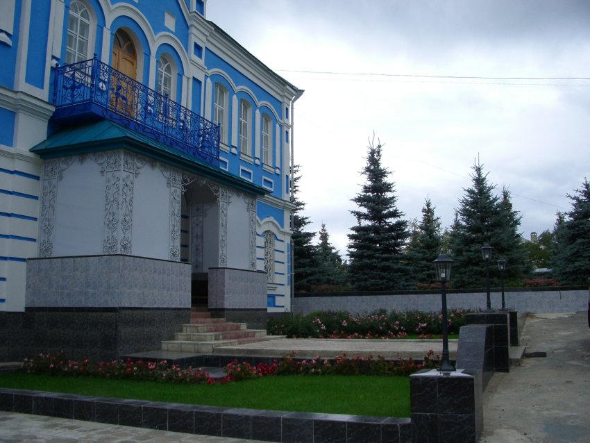 Задонский Рождество-Богородицкий мужской монастырь. Собор Владимирской иконы Божией Матери, Задонск (Задонский район, Липецкая область). архитектурные детали