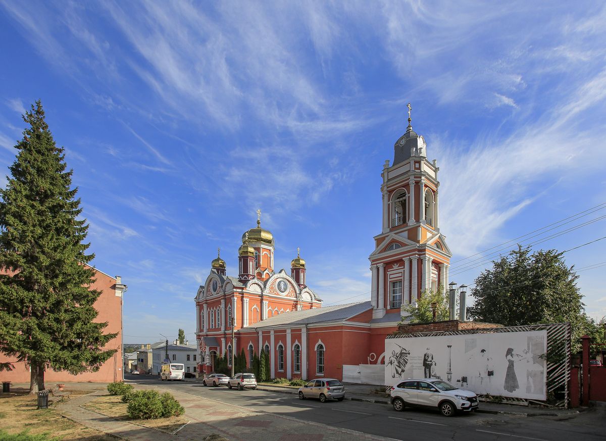 Церковь Михаила Архангела, Елец (Елецкий район и г. Елец, Липецкая область). общий вид в ландшафте