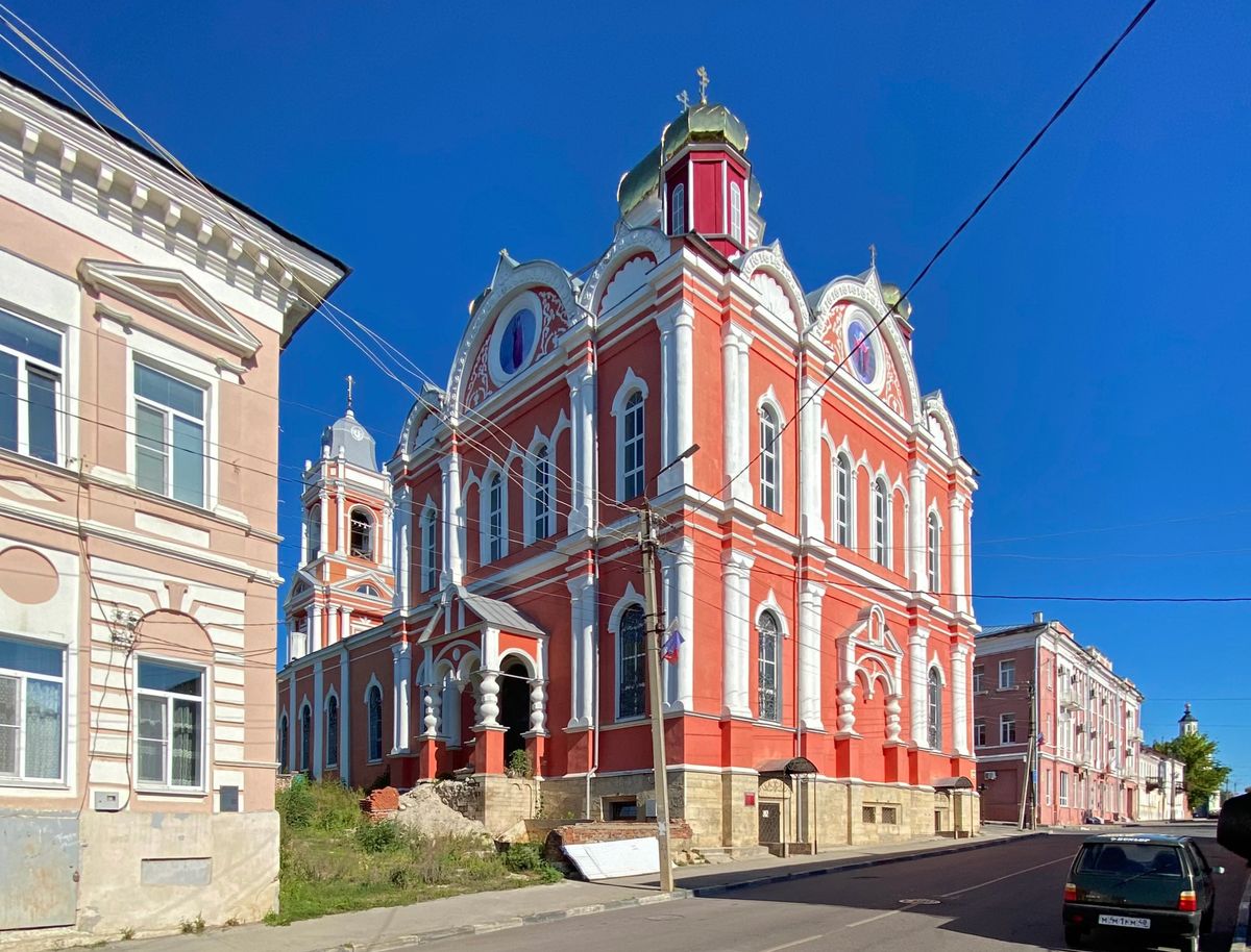 Вид с юго-востока, фасады. Церковь Михаила Архангела, Елец (Елецкий район и г. Елец, Липецкая область)