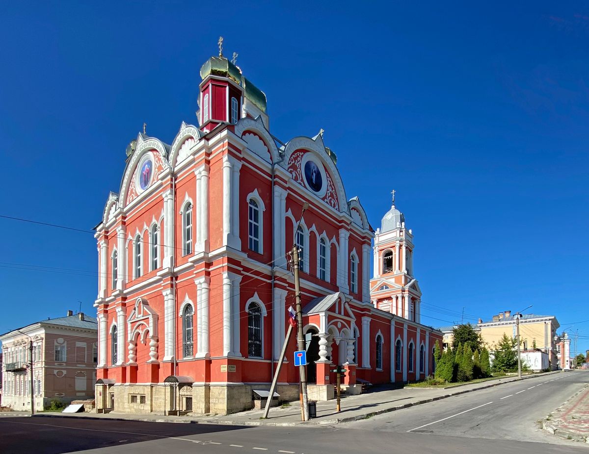 Вид с северо-востока, фасады. Церковь Михаила Архангела, Елец (Елецкий район и г. Елец, Липецкая область)