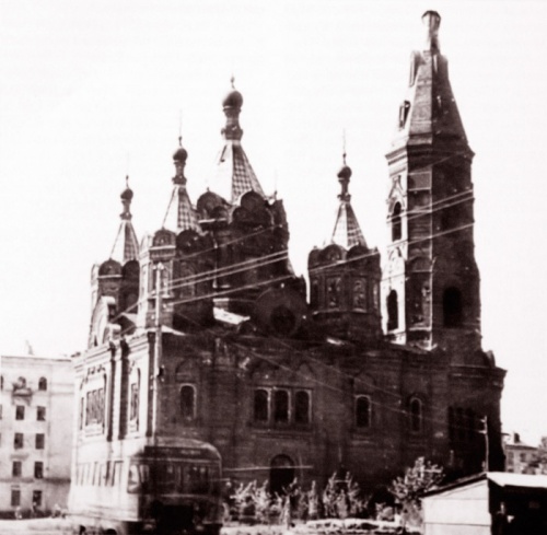 Церковь Елецкой иконы Божией Матери, Елец (Елецкий район и г. Елец, Липецкая область). архивная фотография, фото 1960-х годов vorgol.ru