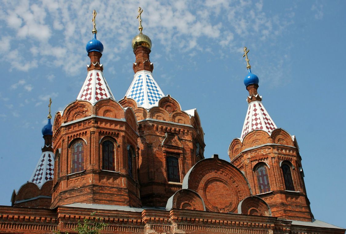 Церковь Елецкой иконы Божией Матери, Елец (Елецкий район и г. Елец, Липецкая область). архитектурные детали, Купола