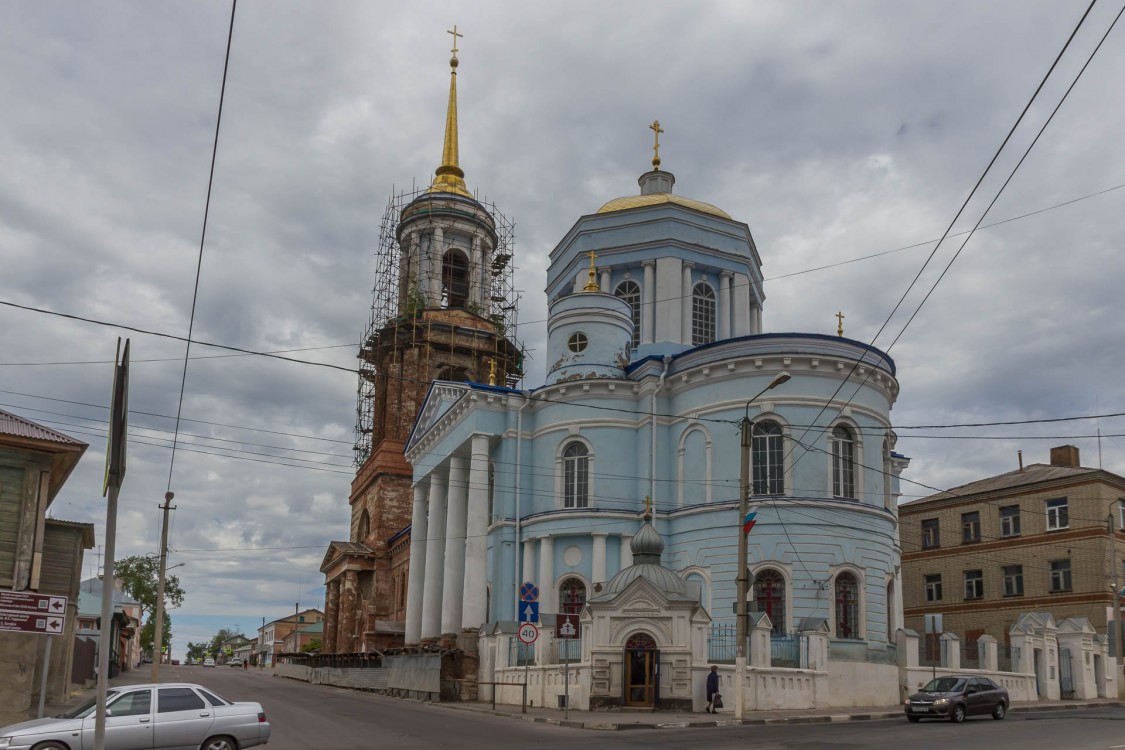 Елец. Церковь Успения Пресвятой Богородицы. фасады