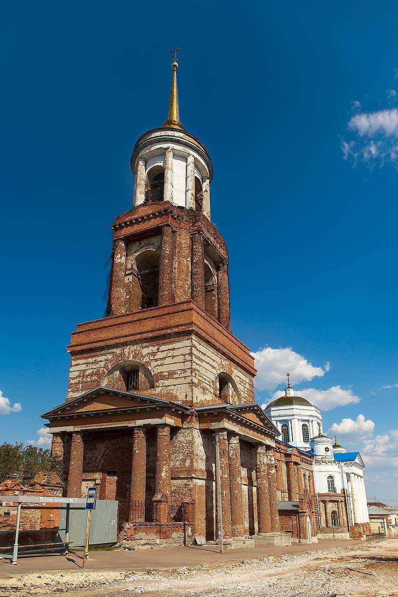 фасады. Церковь Успения Пресвятой Богородицы, Елец (Елецкий район и г. Елец, Липецкая область)