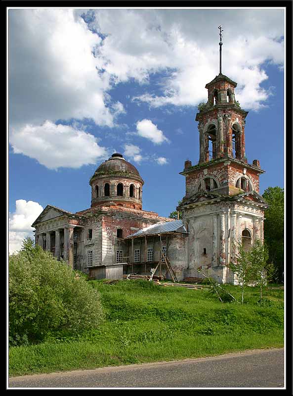 Церковь Николая Чудотворца, Белое (Кимрский район и г. Кимры, Тверская область). фасады