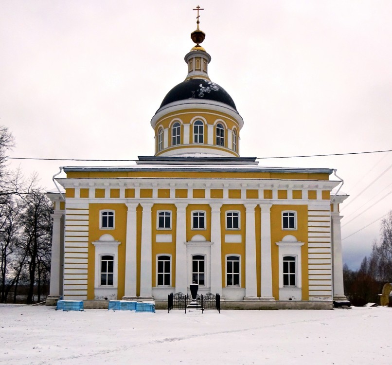 Белое. Церковь Николая Чудотворца. фасады