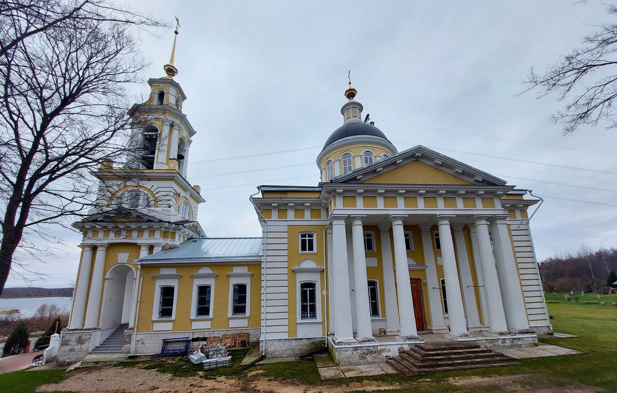 фасады. Церковь Николая Чудотворца, Белое (Кимрский район и г. Кимры, Тверская область)