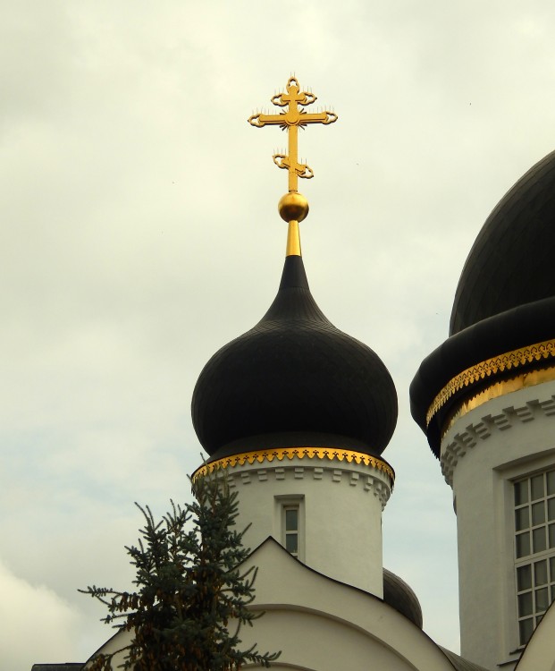 Скит, урочище. Тихоновский Преображенский женский монастырь. Собор Троицы Живоначальной. архитектурные детали