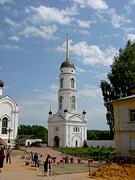 Тихоновский Преображенский женский монастырь. Церковь Преображения Господня в колокольне, , Скит, урочище, Задонский район, Липецкая область
