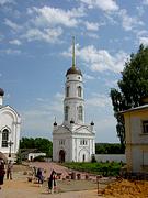 Тихоновский Преображенский женский монастырь. Церковь Спаса Преображения в колокольне - Скит, урочище - Задонский район - Липецкая область