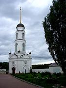 Тихоновский Преображенский женский монастырь. Церковь Преображения Господня в колокольне, , Скит, урочище, Задонский район, Липецкая область