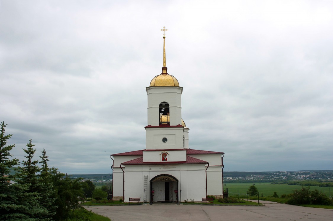 Церковь Параскевы Пятницы, Болховское (Задонский район, Липецкая область). фасады, Вид с западной стороны