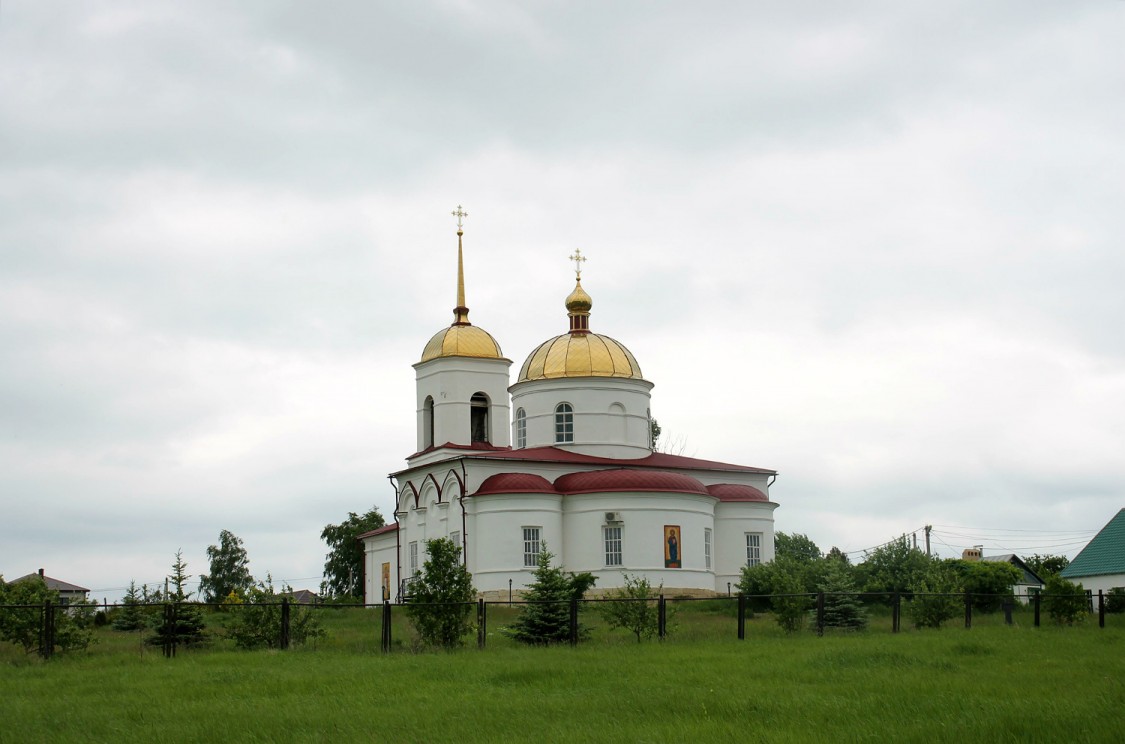 Церковь Параскевы Пятницы, Болховское (Задонский район, Липецкая область). фасады, Вид с востока