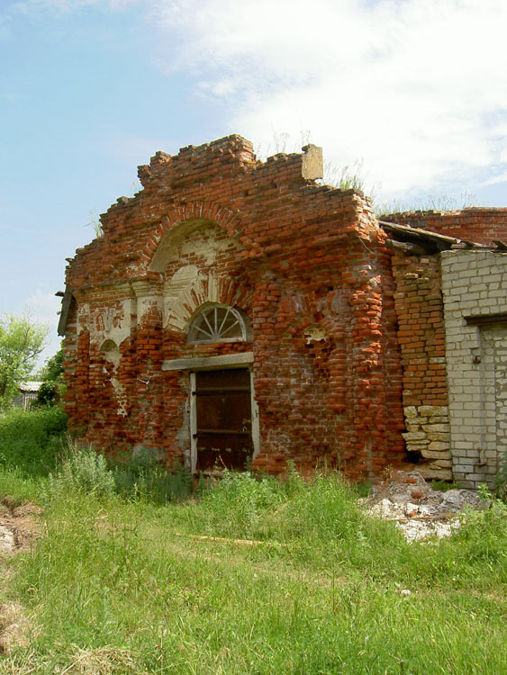 Церковь Иоанна Дамаскина, Ксизово (Задонский район, Липецкая область). архитектурные детали
