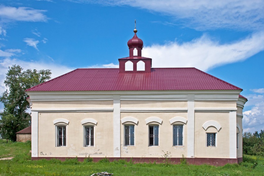 Церковь Иоанна Дамаскина, Ксизово (Задонский район, Липецкая область). фасады
