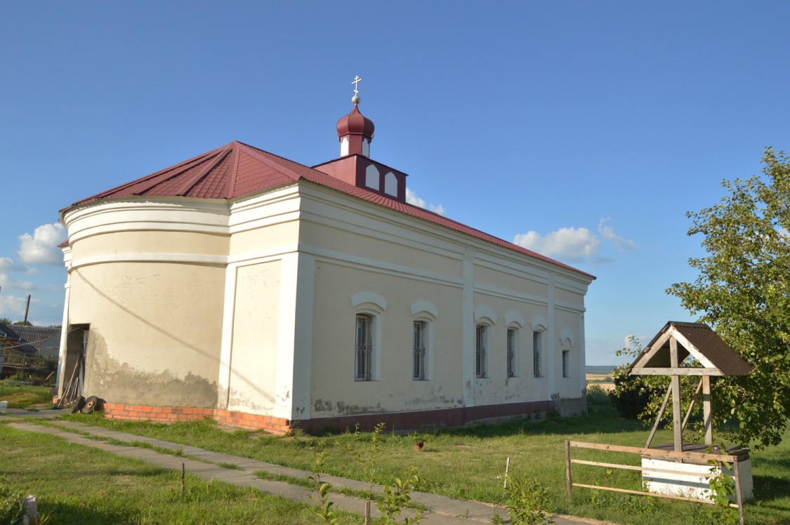 Церковь Иоанна Дамаскина, Ксизово (Задонский район, Липецкая область). фасады