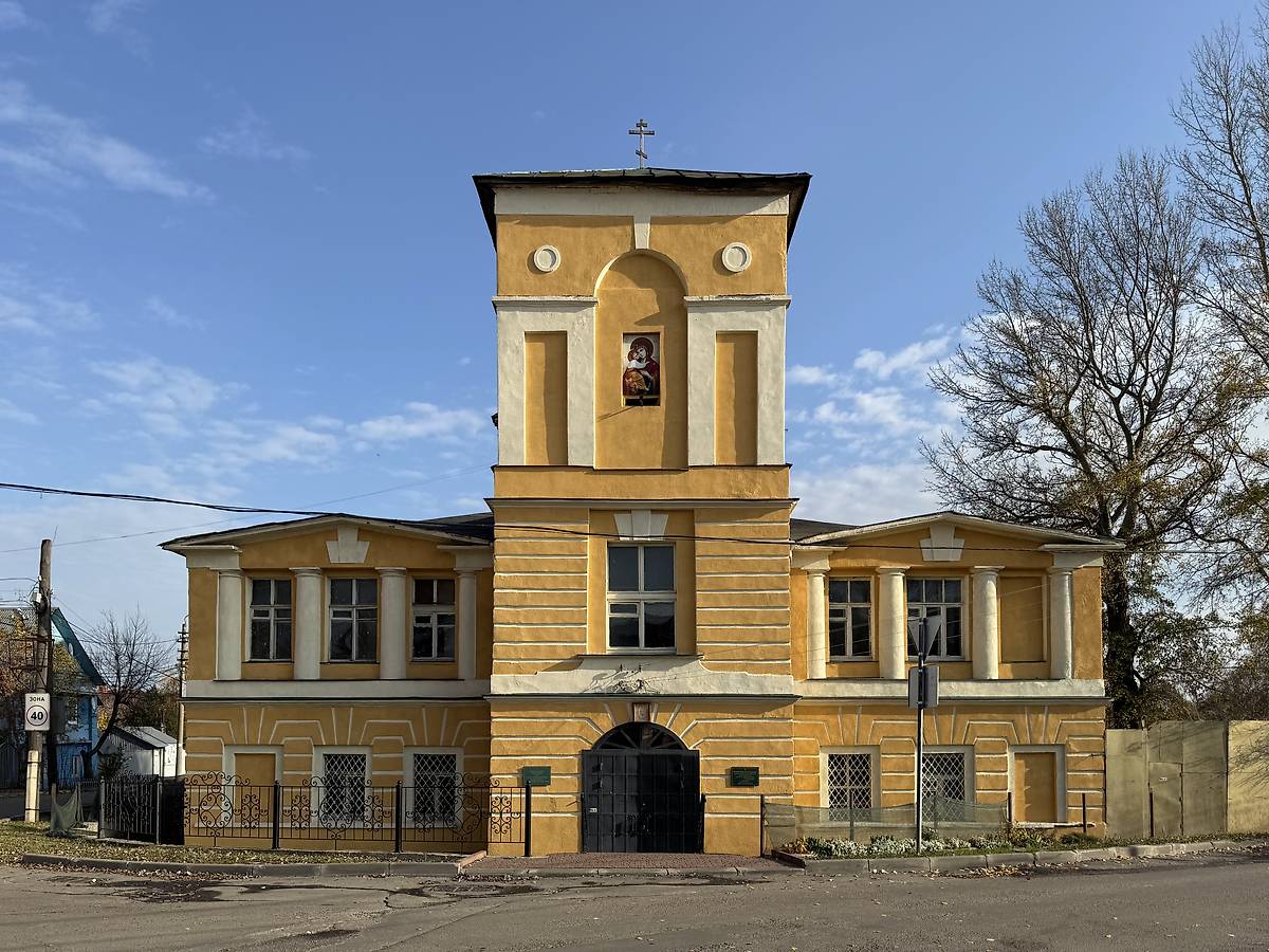 Вид с запада, фасады. Церковь Владимирской иконы Божией Матери за валом, Тула (Тула, город, Тульская область)