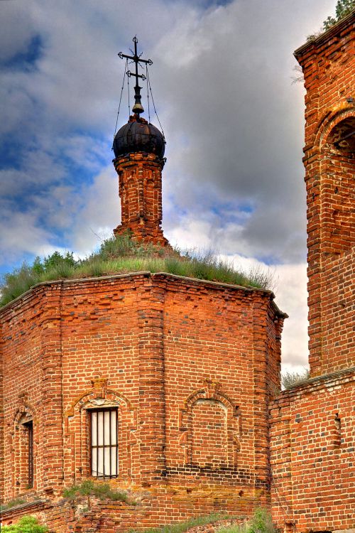 Свиридовский. Церковь Флора и Лавра. архитектурные детали