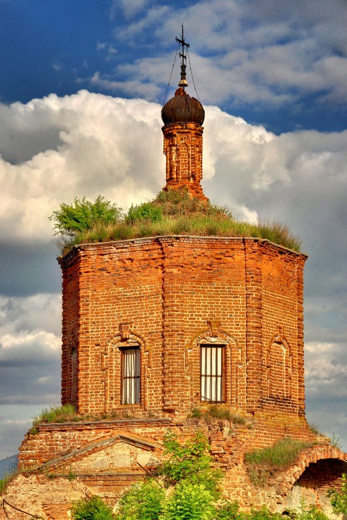 Свиридовский. Церковь Флора и Лавра. архитектурные детали