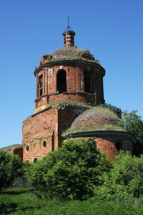 Церковь Корсунской иконы Божией Матери, Семьянь (Венёвский район, Тульская область). фасады