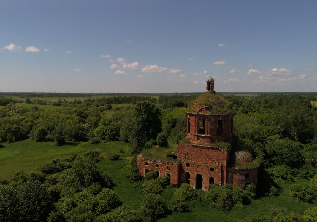 Церковь Корсунской иконы Божией Матери, Семьянь (Венёвский район, Тульская область). фасады