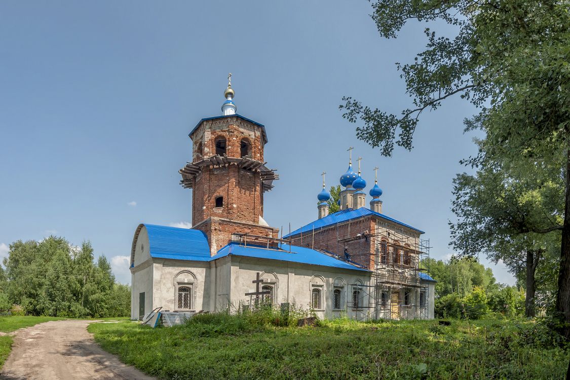 Церковь Рождества Пресвятой Богородицы, Хавки (Венёвский район, Тульская область). документальные фотографии