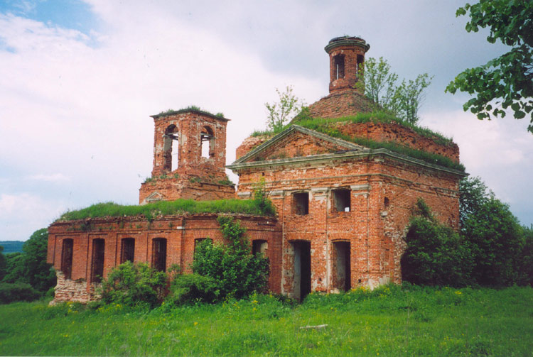 Церковь Бориса и Глеба, Поречье (Дубенский район, Тульская область). фасады