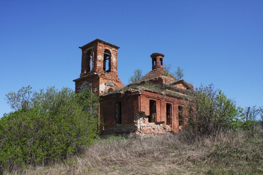 Церковь Бориса и Глеба, Поречье (Дубенский район, Тульская область). фасады