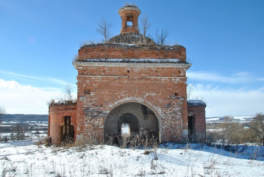 Поречье. Церковь Бориса и Глеба. фасады