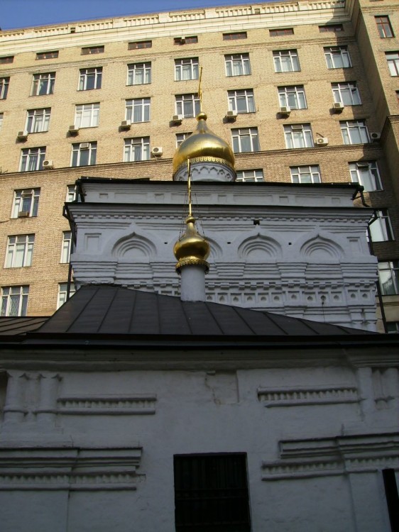 Церковь Михаила Архангела (Покрова Пресвятой Богородицы) в Овчинниках, Замоскворечье (Центральный административный округ (ЦАО), г. Москва). архитектурные детали